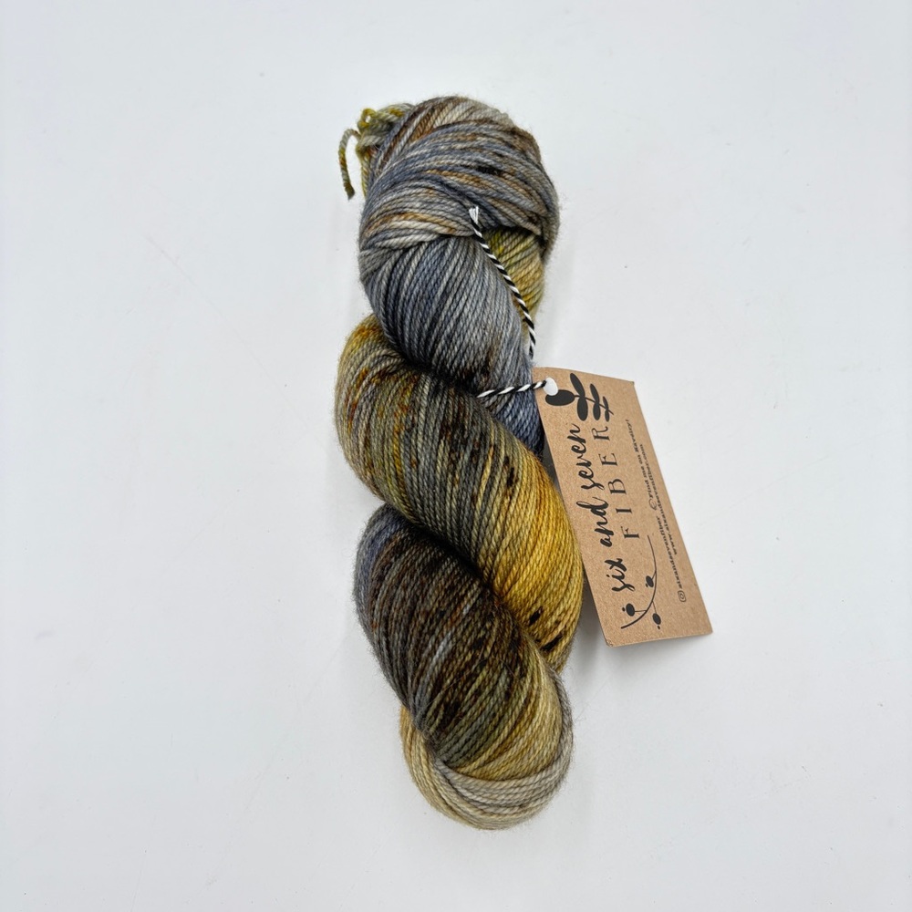 Six & Seven Fiber Fingering Weight Superwash Merino Cashmere Nylon Yarn Destash